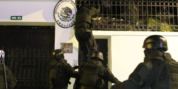 El asalto a la embajada mexicana en Ecuador no quedará impune