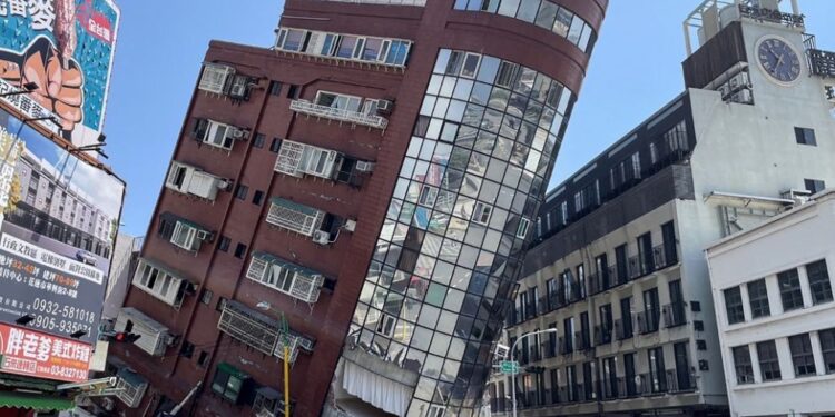 ¡Devastador terremoto en Taiwán!