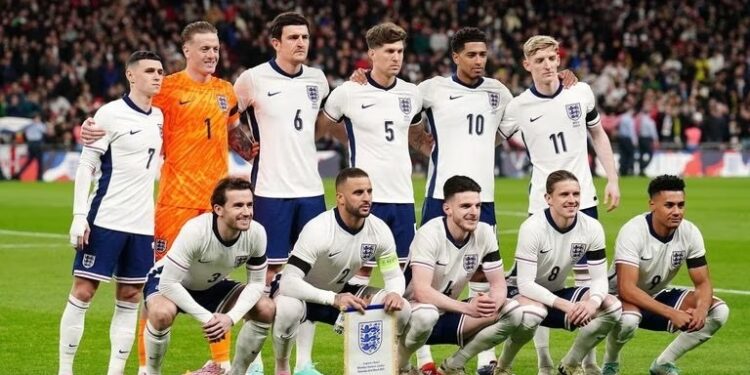 Inglaterra termina primero de grupo en Alemania 2024