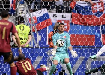 Eslovaquia corta racha invicta de Bélgica en la Euro