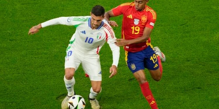 Italia pierde con autogol ante España en Euro 2024