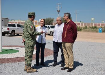 Nueva Aduana en Nuevo Laredo, para combatir corrupción, resaltan AMLO y Sheinbaum