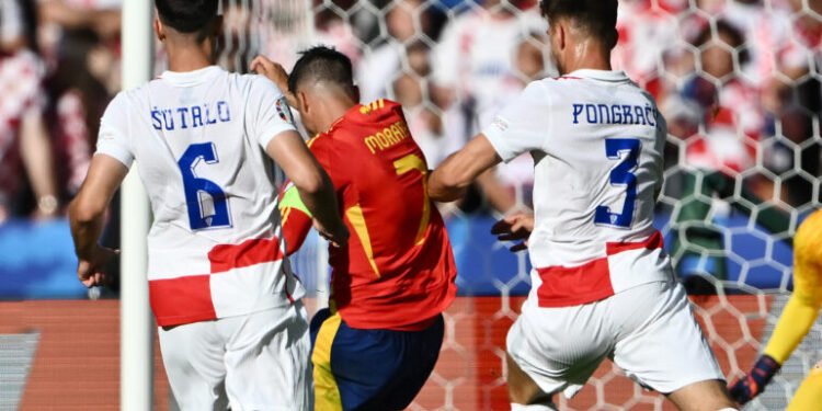 España propina goleada a los croatas en Euro 2024