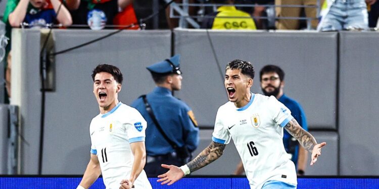 Goliza de escándalo de Uruguay a Bolivia en Copa América