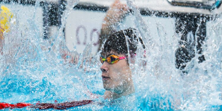 Pan Zhanle logra nuevo récord mundial en los 100 metros libres de natación en París 2024