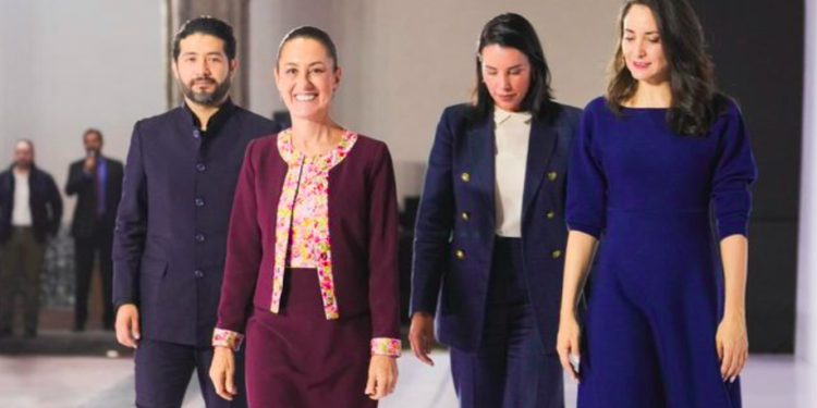 Claudia Sheinbaum presenta a los titulares de Trabajo, Turismo y Cultura