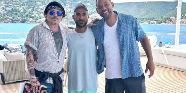 Johnny Depp y Will Smith se van de vacaciones a Italia