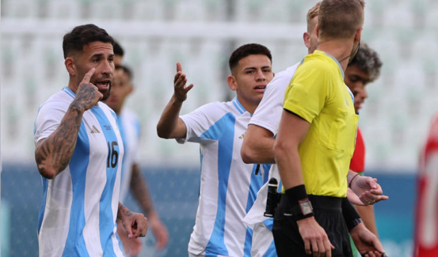 Argentina abre Juegos Olímpicos de París 2024 con derrota en futbol