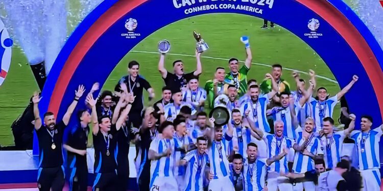 Argentina logra el bicampeonato de la Copa América
