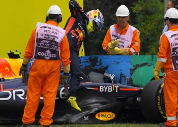 Checo Pérez sufre nuevo descalabro en clasificación del GP de Hungría