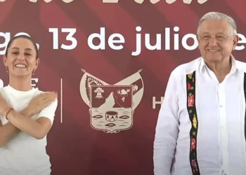 Sheinbaum anuncia Plan Hídrico Regional en gira con AMLO