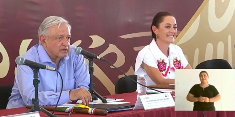Continuará atención al pueblo Yaqui: AMLO y Sheinbaum