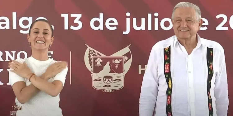 Sheinbaum anuncia Plan Hídrico Regional en gira con AMLO