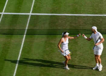 Tenistas mexicanos hacen historia al avanzar a la final mixta de Wimbledon