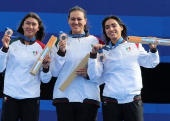 Equipo femenil de México gana el bronce en Tiro con Arco de París 2024