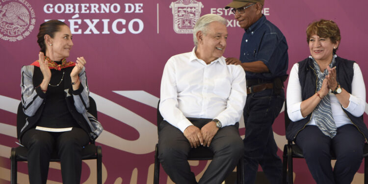 Claudia Sheinbaum acompaña a AMLO a inaugurar Parque Ecológico Lago de Texcoco en el Estado de México