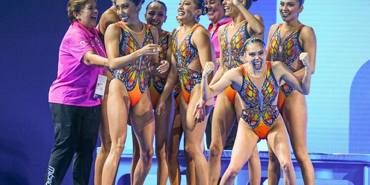 Sirenas mexicanas se reponen en segunda prueba de París 2024