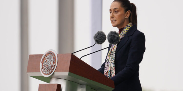 Reconoce Claudia Sheinbaum labor de las fuerzas armadas