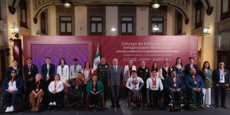 Reconocen a participantes de Juegos Olímpicos y Paralímpicos París 2024
