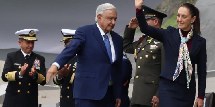 Agradece AMLO colaboración de las Fuerzas Armadas en su sexenio