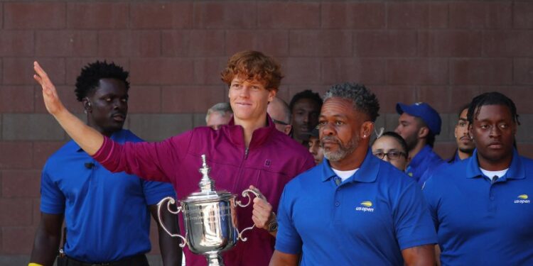 Gana Jannik Sinner su primer US Open en tres sets