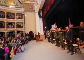 La gobernadora de Tlaxcala, Lorena Cuéllar Cisneros, anuncia importantes cambios en su gabinete