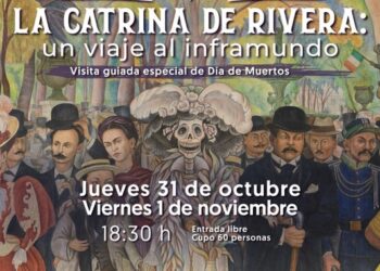 Recorridos especiales por el mural Sueño de una tarde dominical en la Alameda Central, obra en la cual se inmortalizó a La Catrina