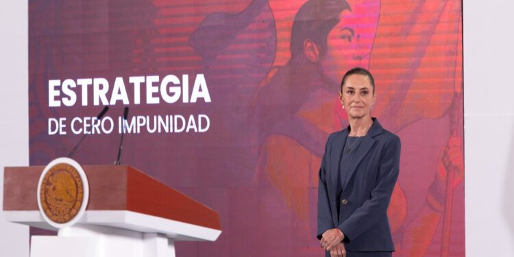 Sheinbaum presenta plataforma de seguimiento de índices delictivos como parte de la Estrategia Nacional de Seguridad