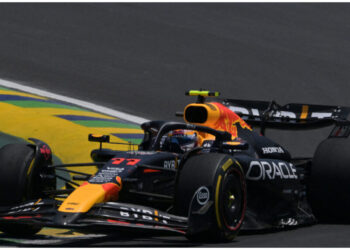 Checo Pérez sale 13 en el Sprint del GP de Brasil