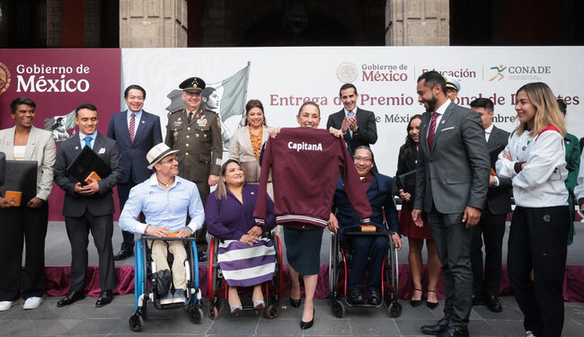 La transformación del país tiene que ver también con el deporte: Sheinbaum