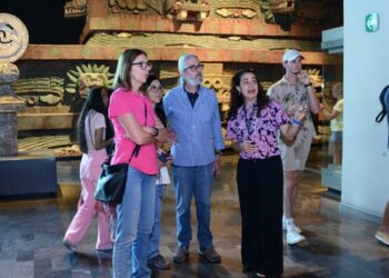 Con más de tres millones de asistentes, el Museo Nacional de Antropología supera su récord de visitas