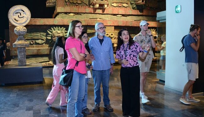 Con más de tres millones de asistentes, el Museo Nacional de Antropología supera su récord de visitas