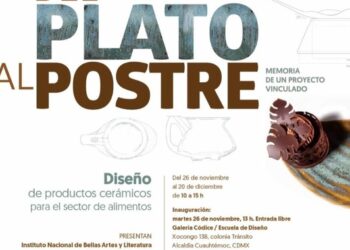 Presentarán en la Edinba la exposición Del plato al postre