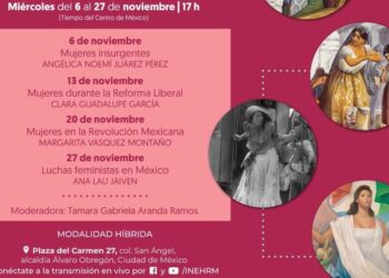 Actividades culturales para conmemorar el inicio de la Revolución Mexicana