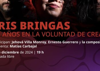 Celebran el 25 aniversario de la trayectoria de la cantante y compositora Iris Bringas en la Fonoteca Nacional