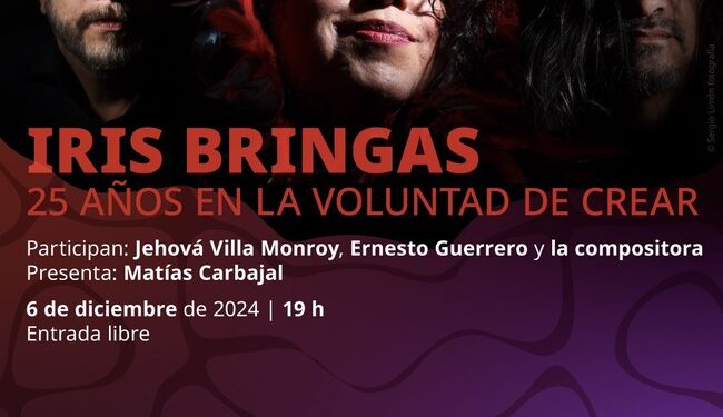 Celebran el 25 aniversario de la trayectoria de la cantante y compositora Iris Bringas en la Fonoteca Nacional