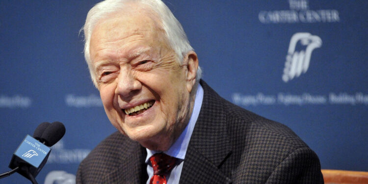 Muere el expresidente de EUA, Jimmy Carter, a los 100 años de edad