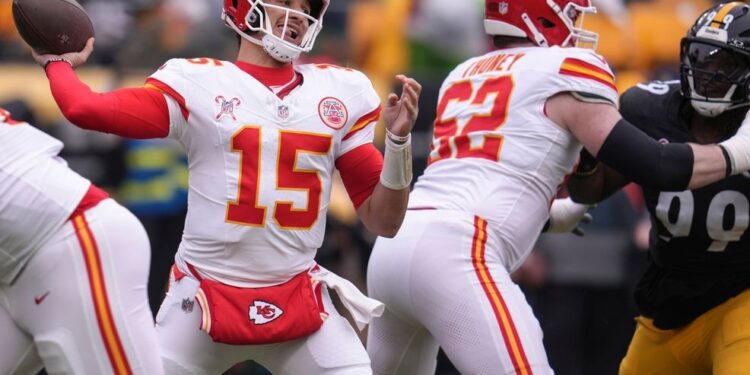 Kansas City asegura el liderato de la Conferencia Americana de la NFL