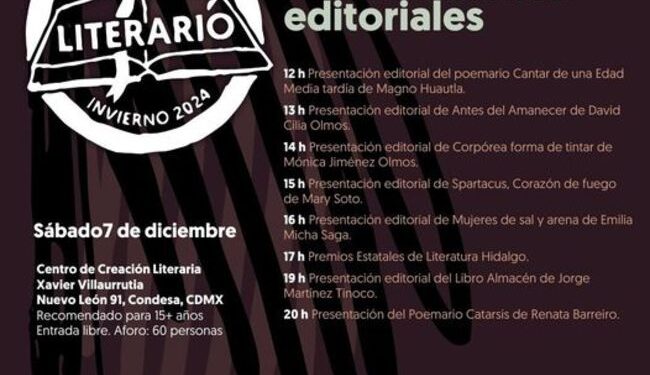 Música, teatro, danza, exposiciones y libros, actividades artísticas y culturales del INBAL durante diciembre