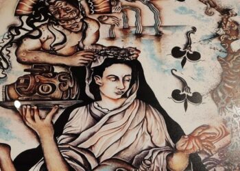 El Universo Gráfico de César Villegas se puede apreciar en la muestra Axis Mundi, Adoratorios Profanos