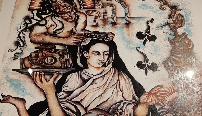 El Universo Gráfico de César Villegas se puede apreciar en la muestra Axis Mundi, Adoratorios Profanos