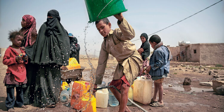 La mayor cantidad de casos de cólera en el mundo se localiza en Yemen