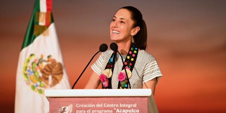 Sheinbaum presenta acciones integrales de atención para Acapulco