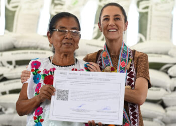 Sheinbaum destaca que Programa de Fertilizantes Gratuitos ya es un derecho constitucional de las y los campesinos