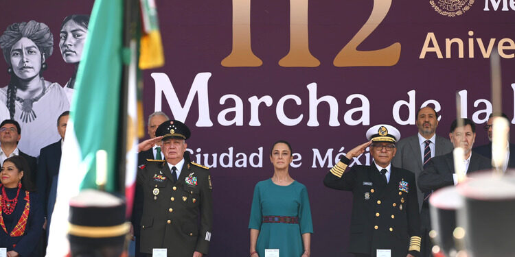 Encabeza Sheinbaum Conmemoración del 112 Aniversario de la Marcha de la Lealtad