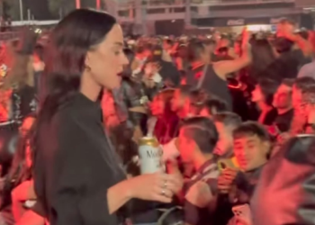 Katy Perry sorprende al asistir al concierto de Lady Gaga en la CDMX y pone fin a rumores de rivalidad