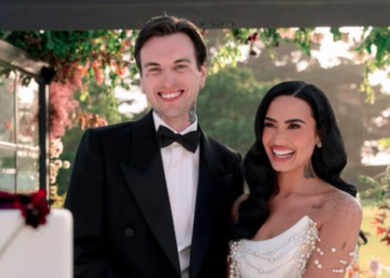 Demi Lovato y Jordan Lutes se casan en una emotiva ceremonia en California