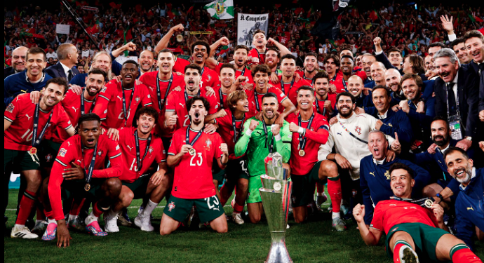 Cristiano Ronaldo guía a Portugal a título en la Liga de Naciones a sus 40 años