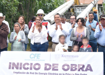Baltazar Narciso electrifica el desarrollo en Xiutetelco: inicia obra de ampliación de red en Xaltipan