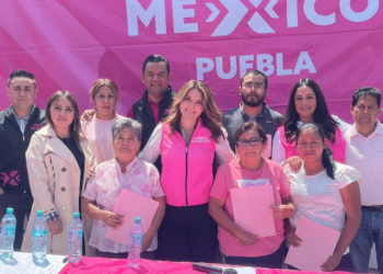Fuerza por México sigue creciendo en Puebla; ahora se consolida en la capital con toma de protesta de comités auxiliares